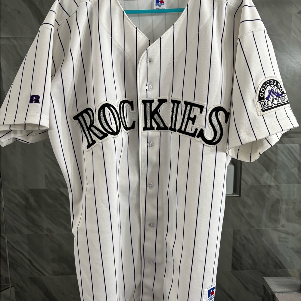 Vintage Russell Athletic Colorado Rockies Jersey